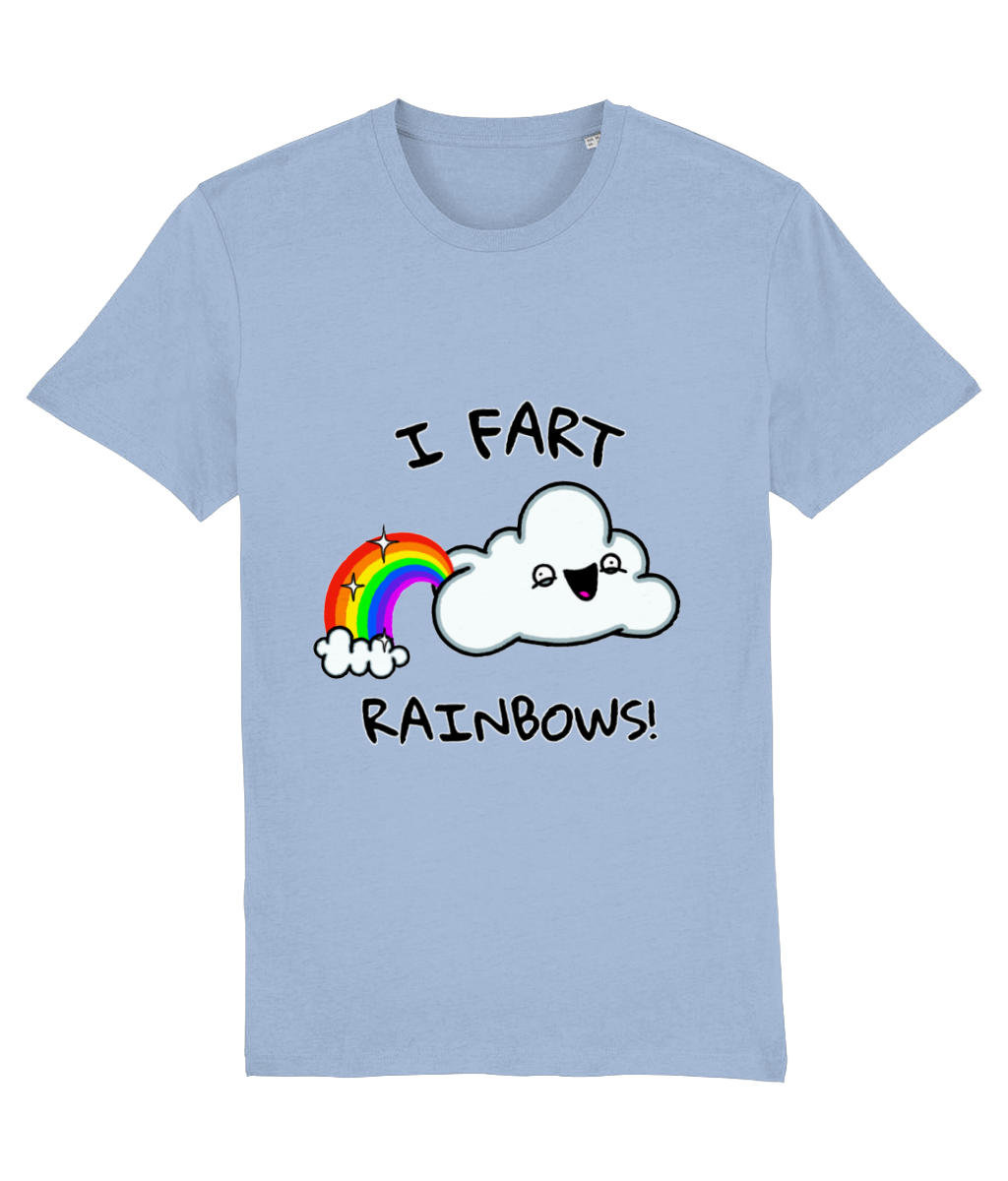 I Fart Rainbows Cloud Unisex T-Shirt