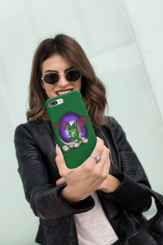 Baby Dragon Green Snap Phone Case