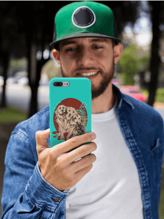 Cerberus Cyan Snap Phone Case