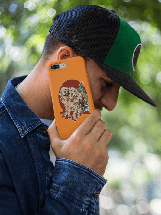 Cerberus Orange Snap Phone Case