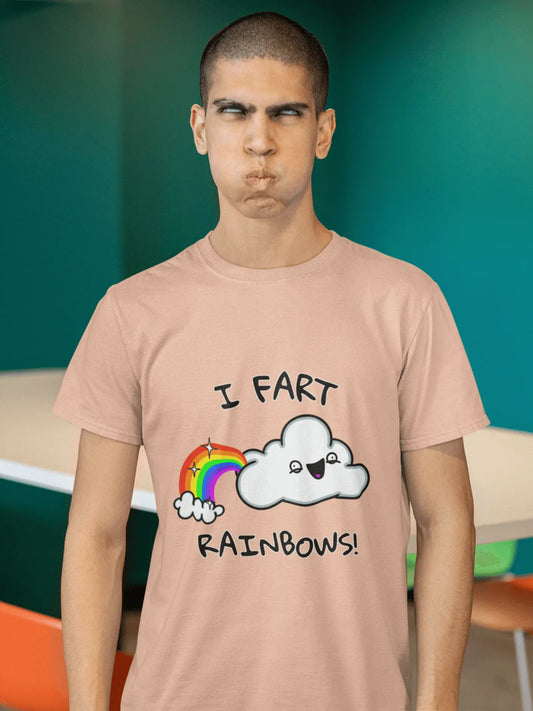 I Fart Rainbows Cloud Unisex T-Shirt