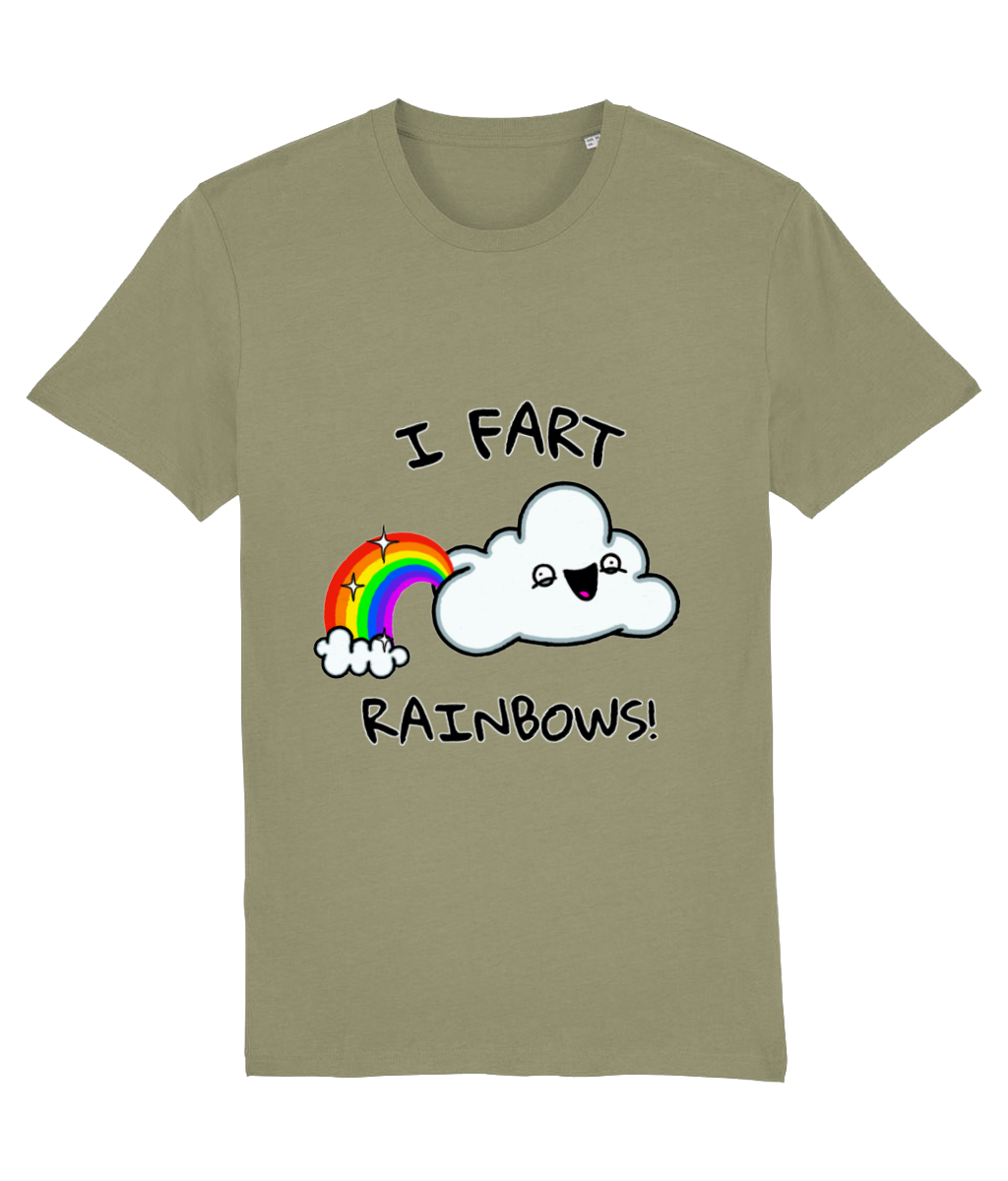 I Fart Rainbows Cloud Unisex T-Shirt